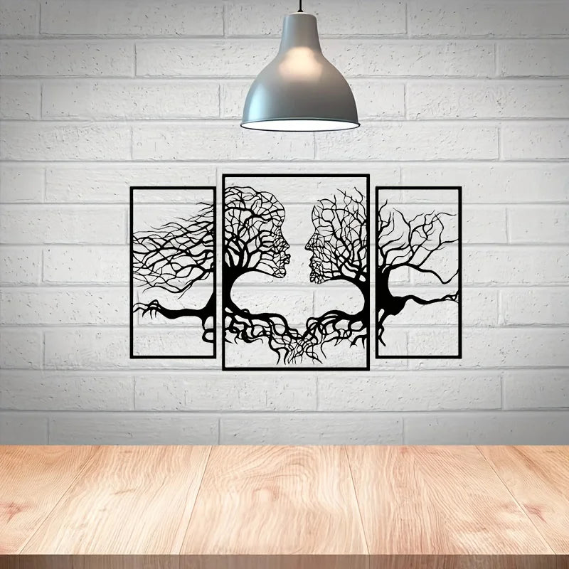 Abstract Human Figure Wall Art