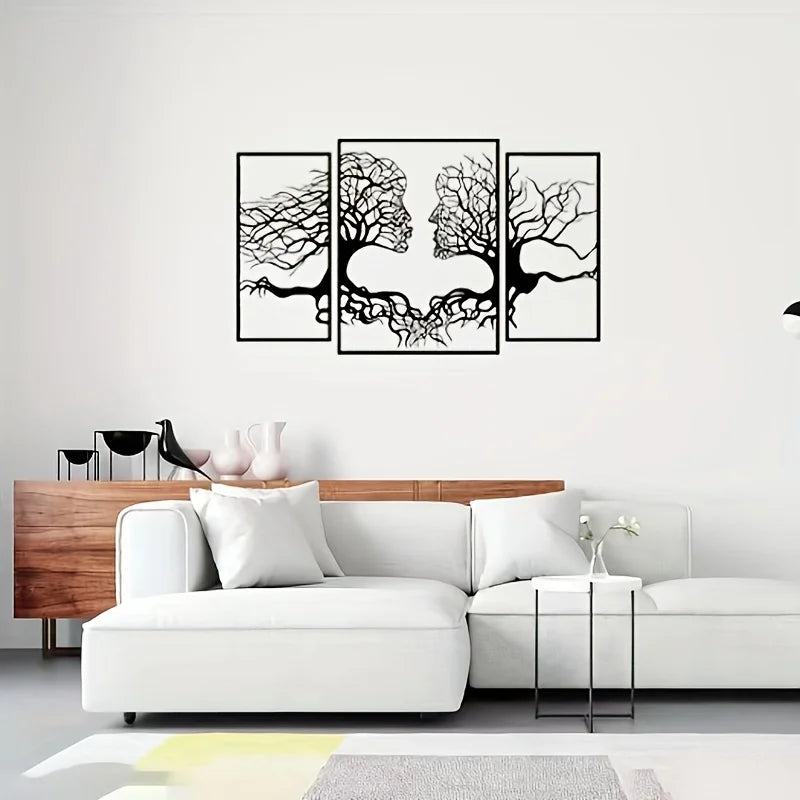 Abstract Human Figure Wall Art