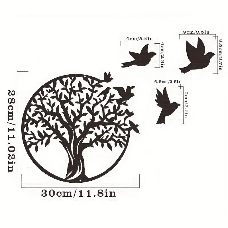 Tree Of Life Metal Wall Art