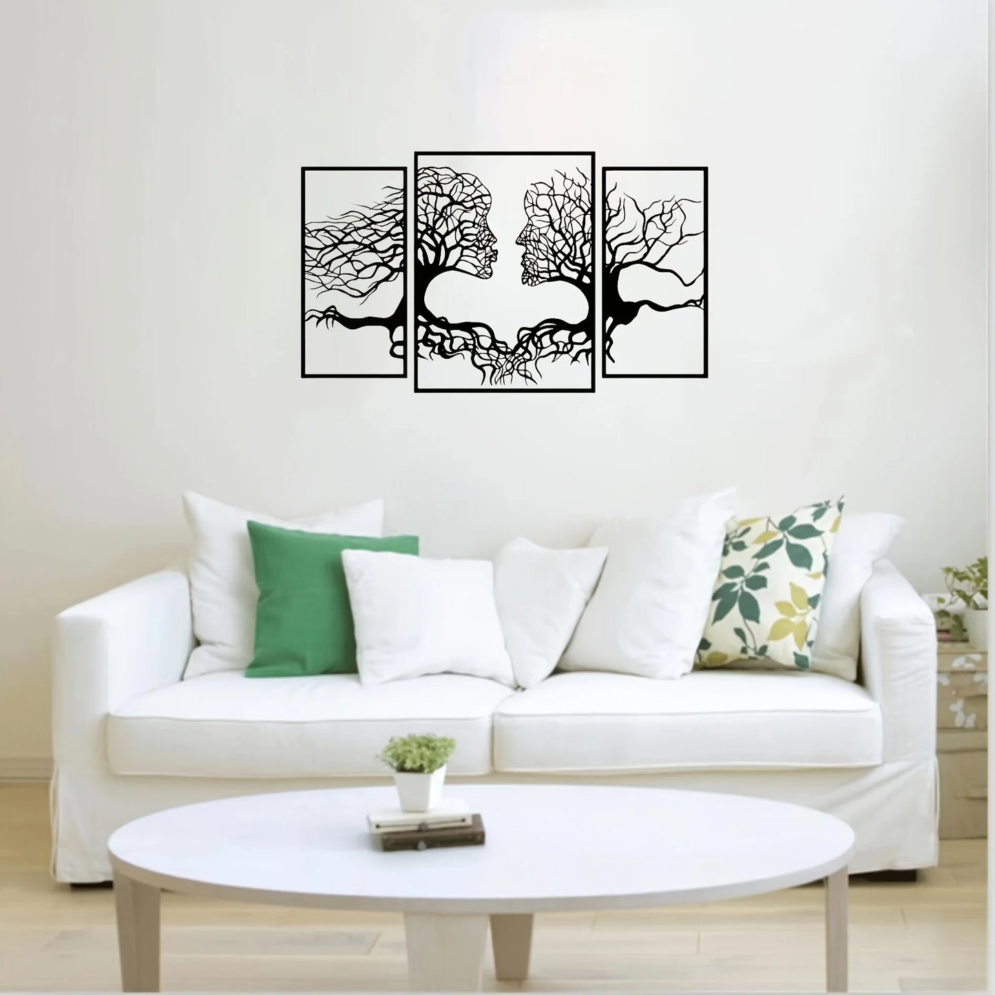 Abstract Human Figure Wall Art