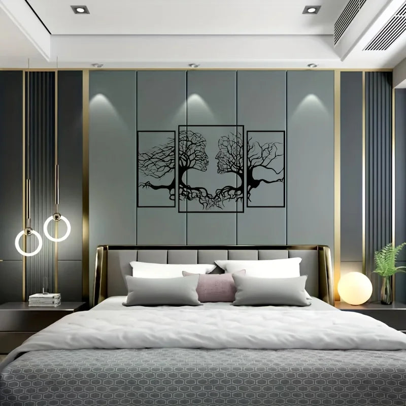 Abstract Human Figure Wall Art