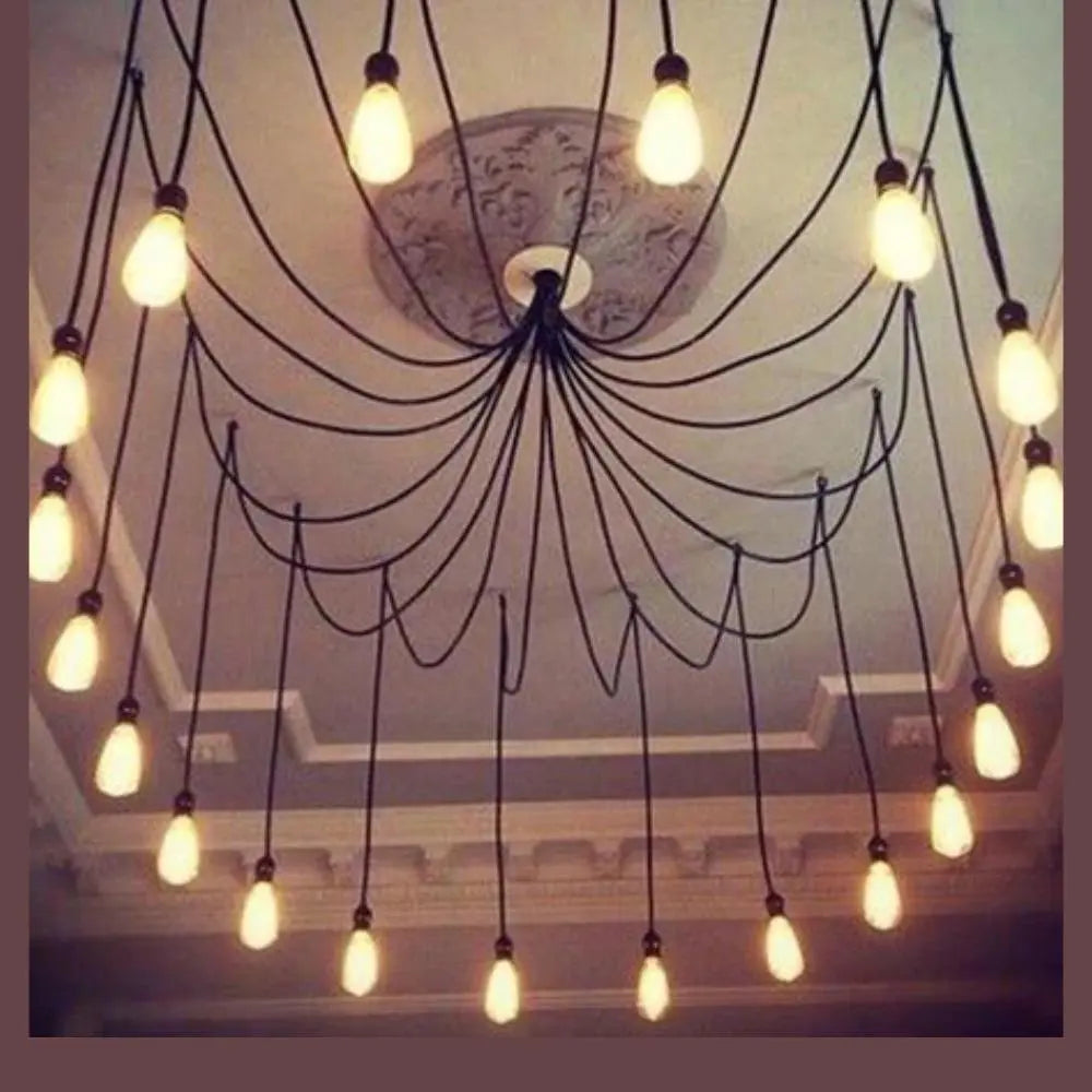 Spider Lighting vintage style Luxe Stella