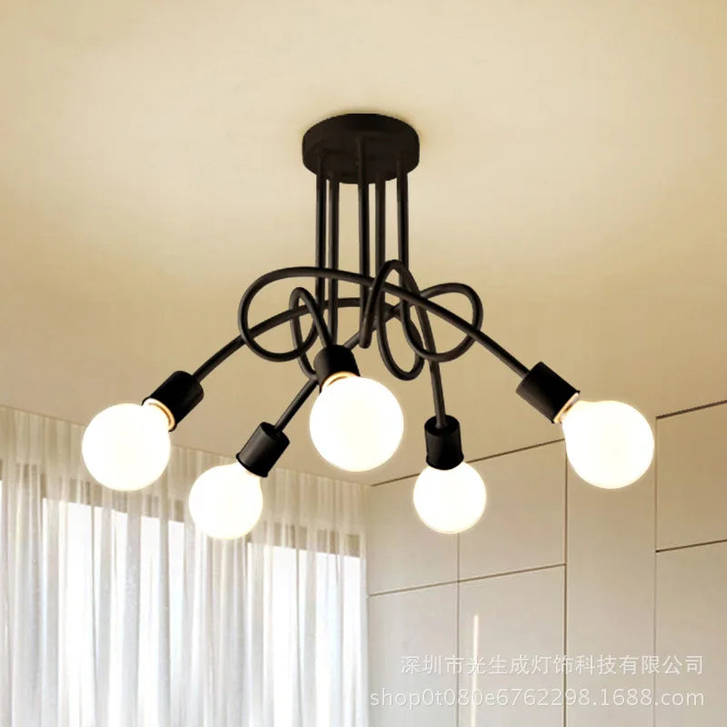 Wrought Ceilling Lamp-