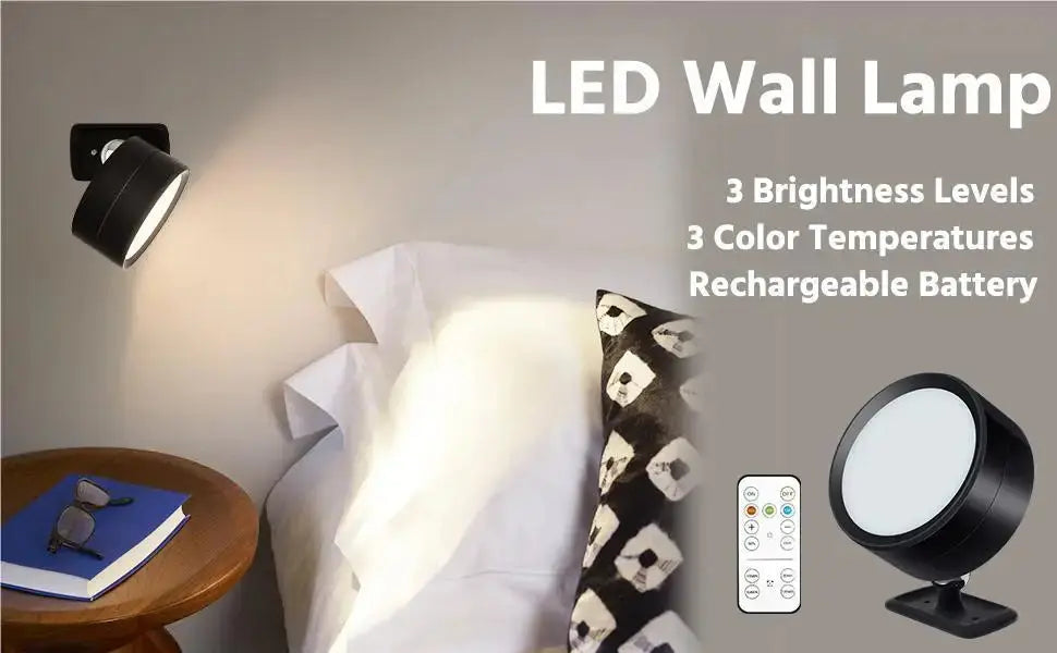 Easy Sticks Wireless LED Wall Lamp™ Luxe Stella