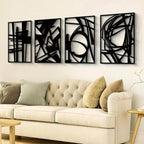 Elegant Single Line Sculpture for Modern Decor Luxe Stella