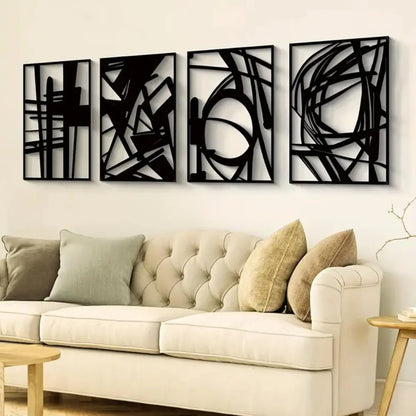 Elegant Single Line Sculpture for Modern Decor Luxe Stella
