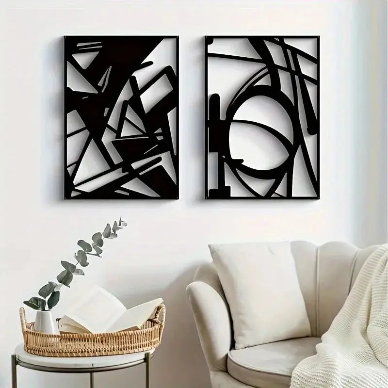 Elegant Single Line Sculpture for Modern Decor Luxe Stella