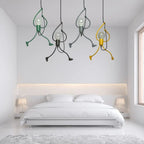 Little Iron Man Hanging Lamp Lighting Luxe Stella