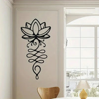 "Metal Lotus Wall Art: Elegant Floral Decor for a Tranquil Space" Luxe Stella