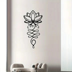 "Metal Lotus Wall Art: Elegant Floral Decor for a Tranquil Space" Luxe Stella