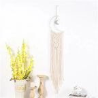 Moon Dream Catcher Woven Wall Tapestry Bohemian Home Decor Luxe Stella