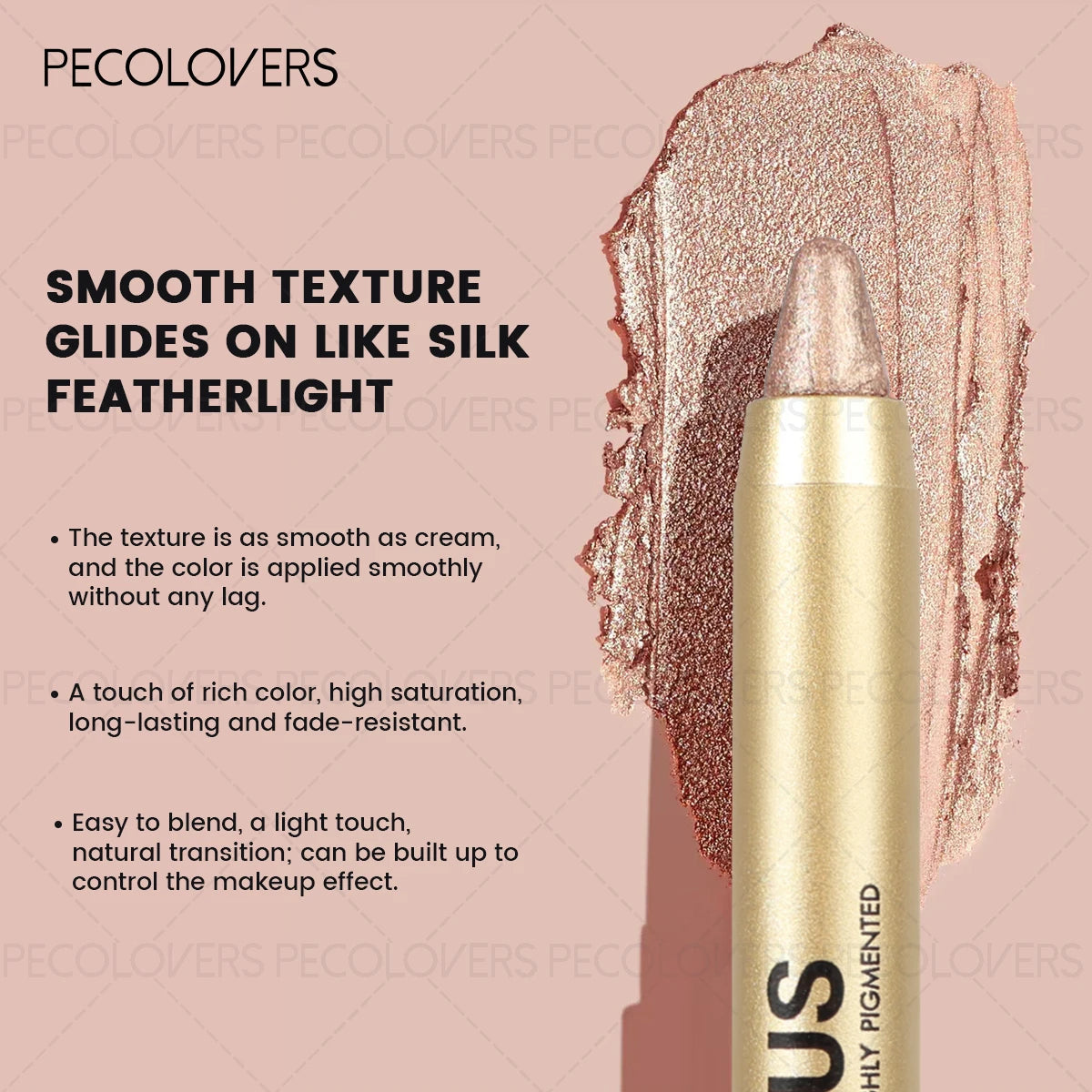Glitter Eyeshadow Stick Waterproof Shimmer Eye Pencil