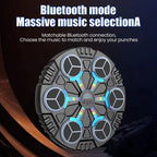 Smart Music Boxing Machine Bluetooth Wall-Mounted LED Punch Trainer Home Gym