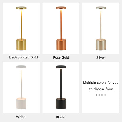 Classic Metal Touch Sensor LED Table Lamp