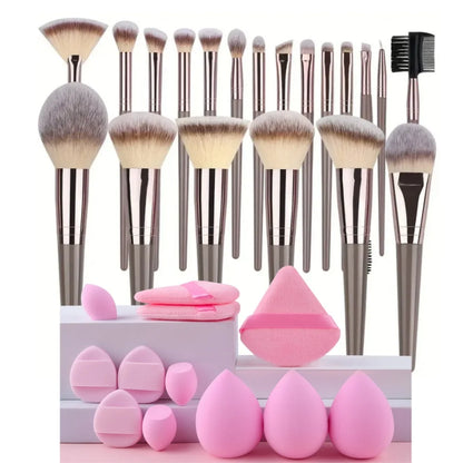 20PCS Makeup Brushes Set - Women Beauty Tool