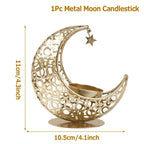 Ramadan Moon Candlestick  Decor