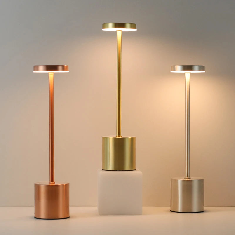 Classic Metal Touch Sensor LED Table Lamp