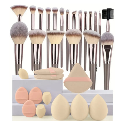 20PCS Makeup Brushes Set - Women Beauty Tool