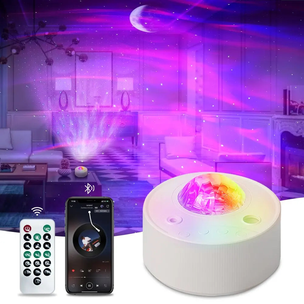 Northern Lights Galaxy Projector Aurora Stars Night Light