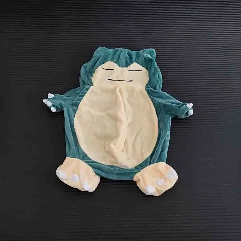 200cm Pokemon Giant Snorlax Anime Plush Toys Kawaii Soft Snorlax Leather Shell