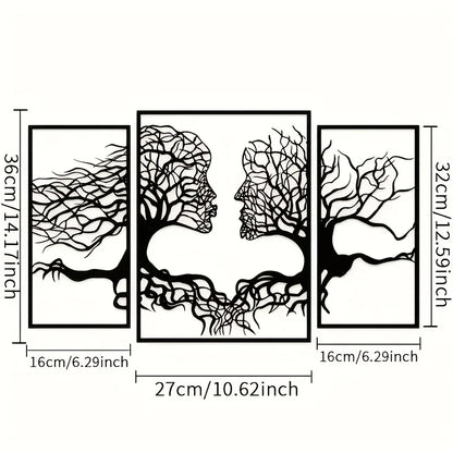Abstract Human Figure Wall Art