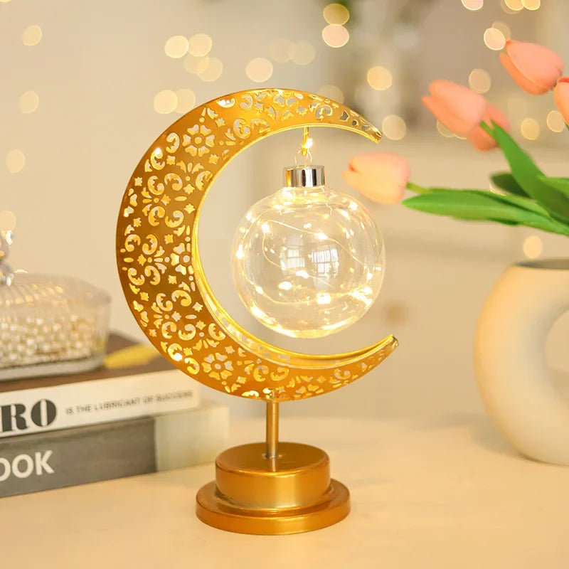 Ramadan Moon Led Light  Decoration