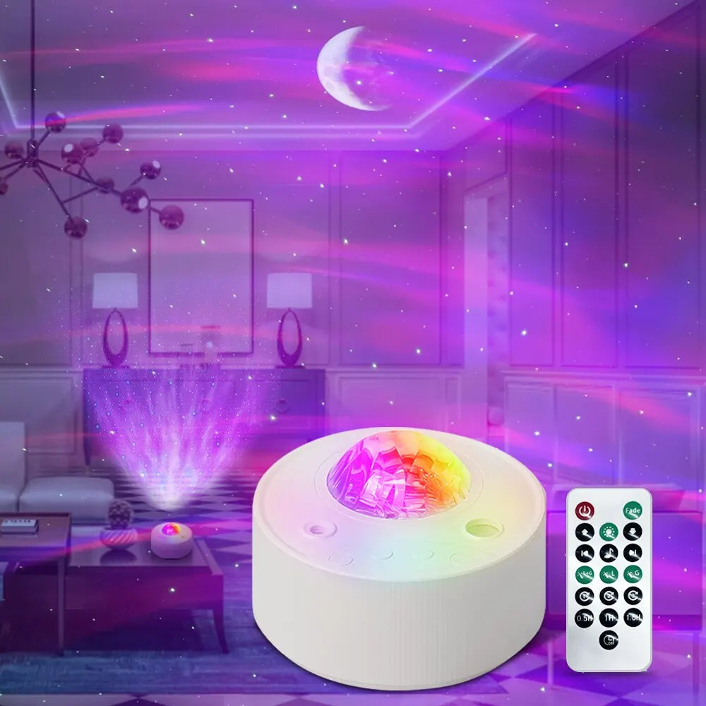 Northern Lights Galaxy Projector Aurora Stars Night Light