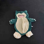 200cm Pokemon Giant Snorlax Anime Plush Toys Kawaii Soft Snorlax Leather Shell