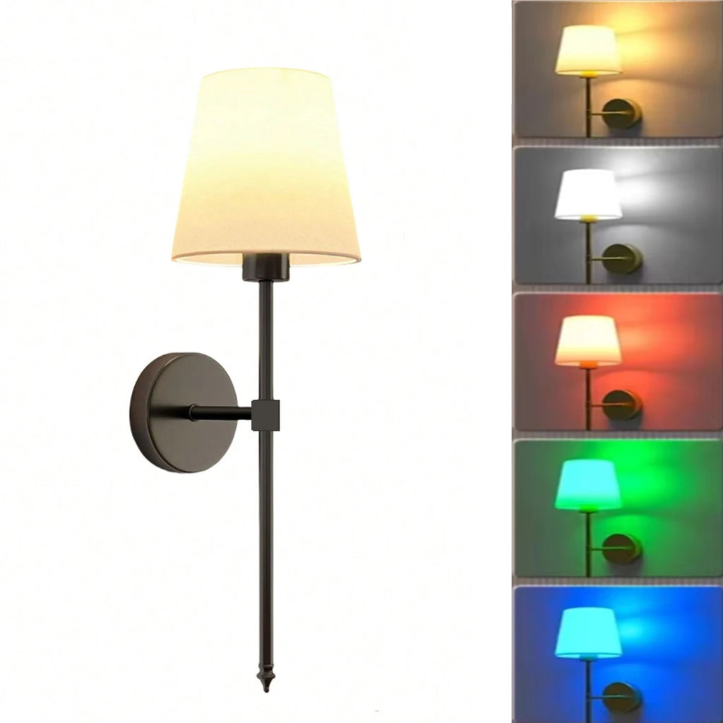 2 (PC) Rechargeable Wireless Wall Lamp