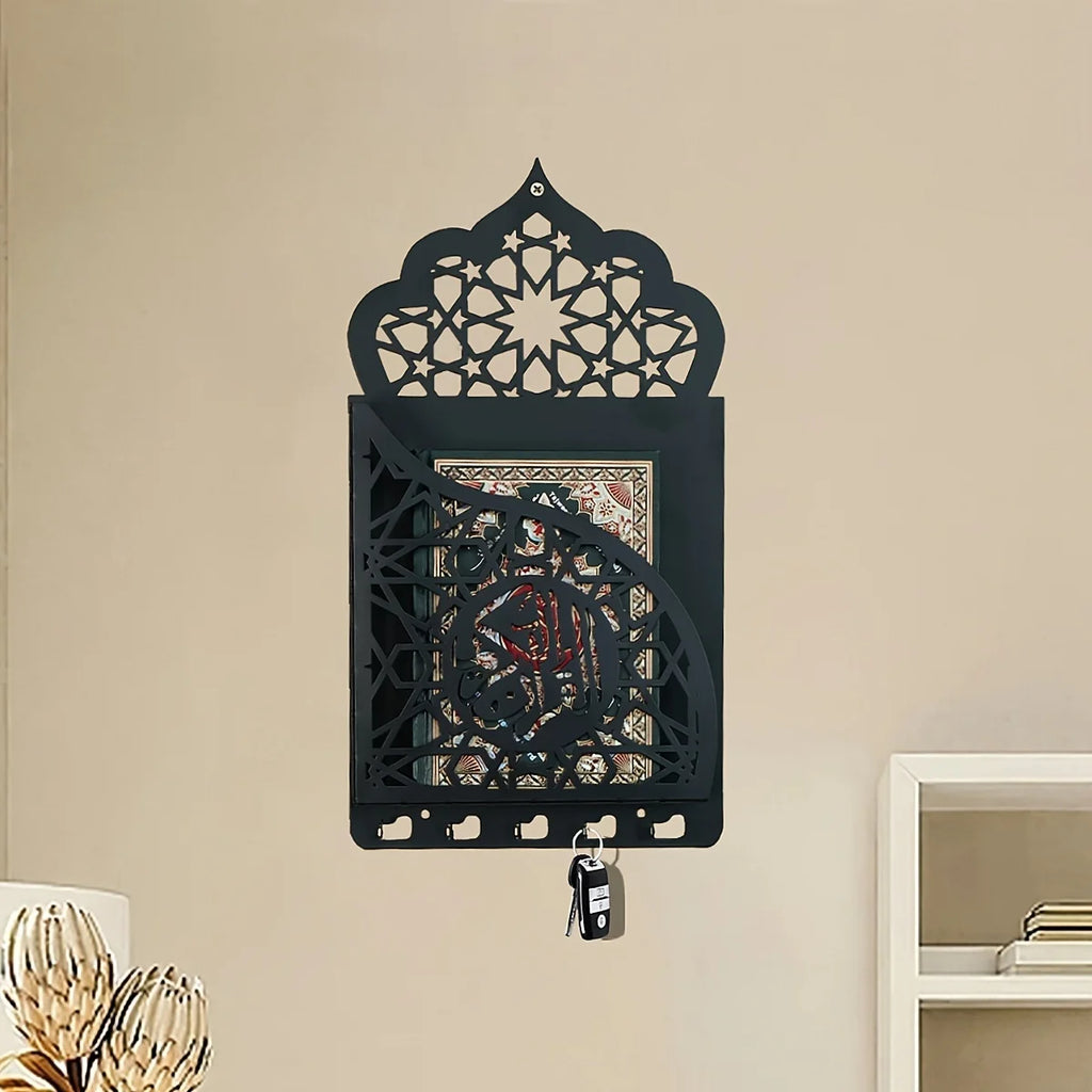 Wall Hanging Quran Book Storage Shelf