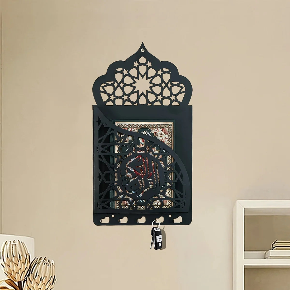 Wall Hanging Quran Book Storage Shelf