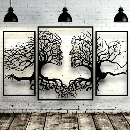 Abstract Human Figure Wall Art
