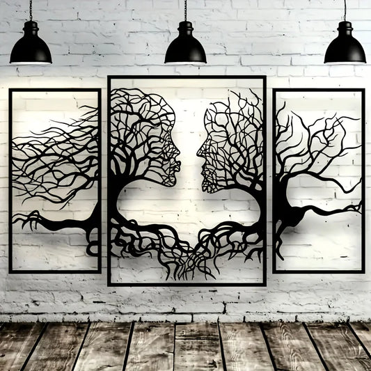 Abstract Human Figure Wall Art