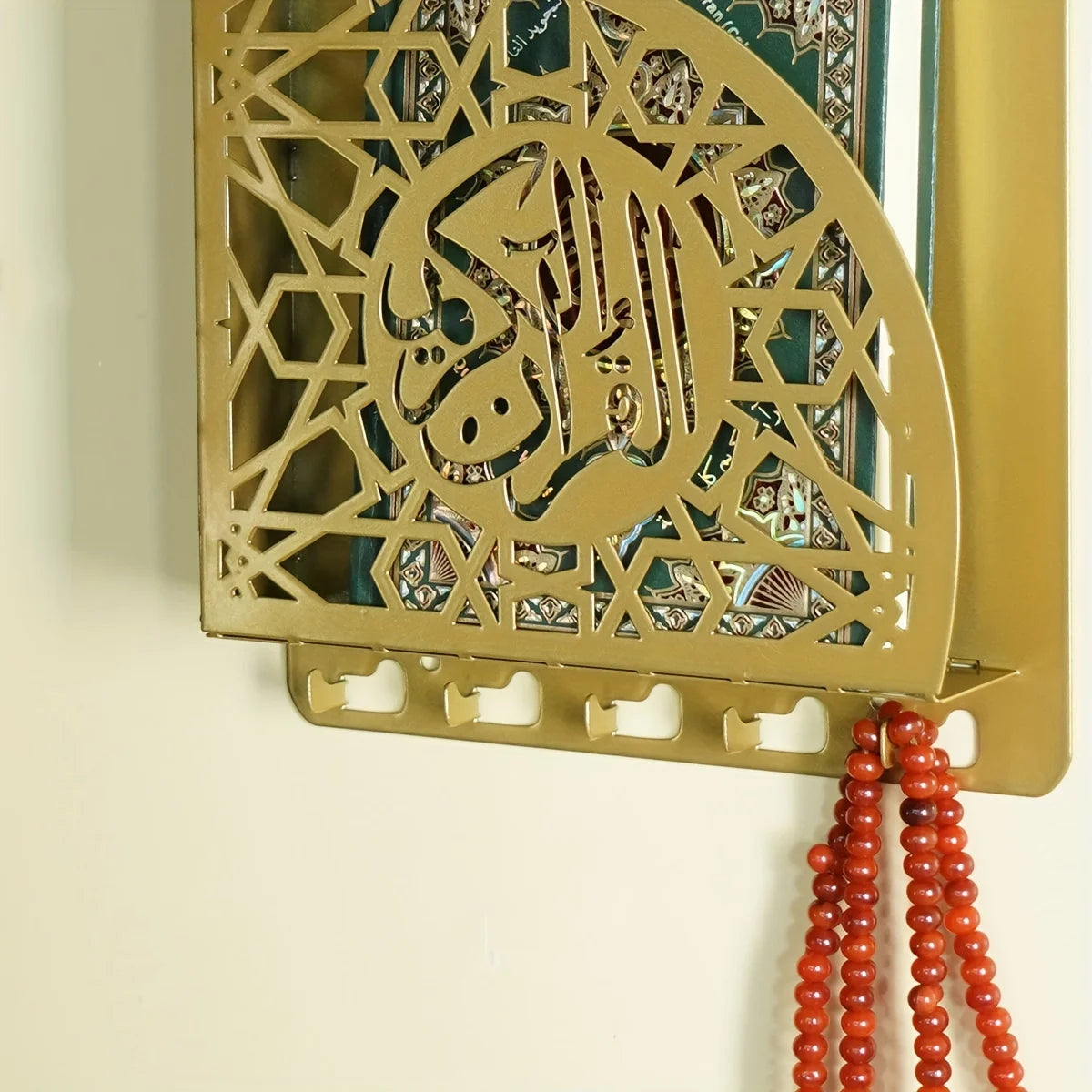 Wall Hanging Quran Book Storage Shelf