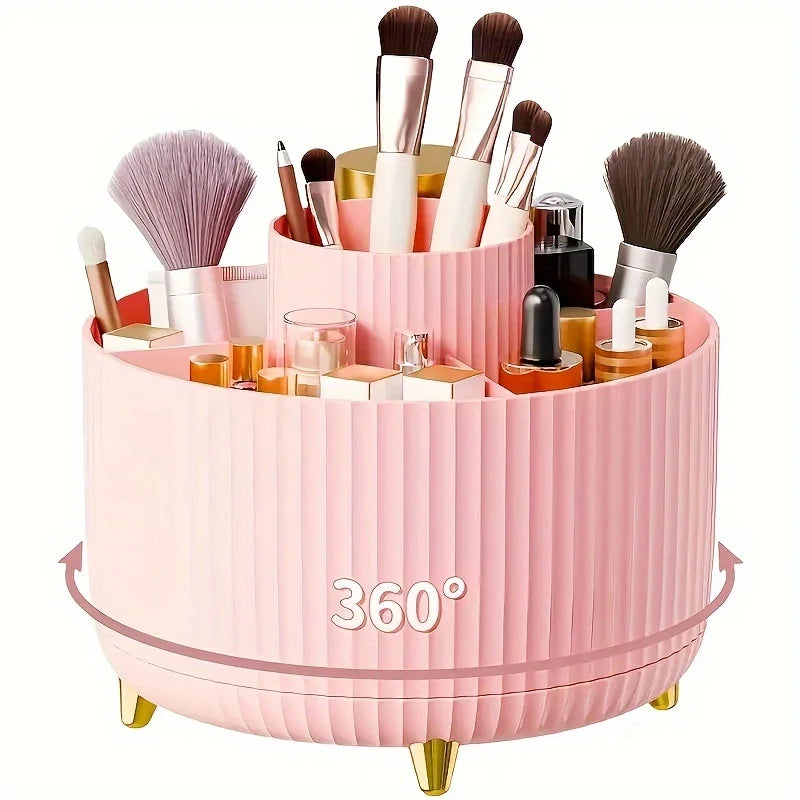 360° Rotating Makeup Organiser Cosmetic Storage Holder