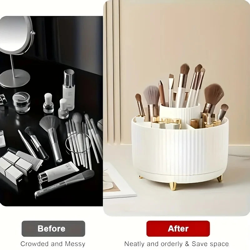 360° Rotating Makeup Organiser Cosmetic Storage Holder