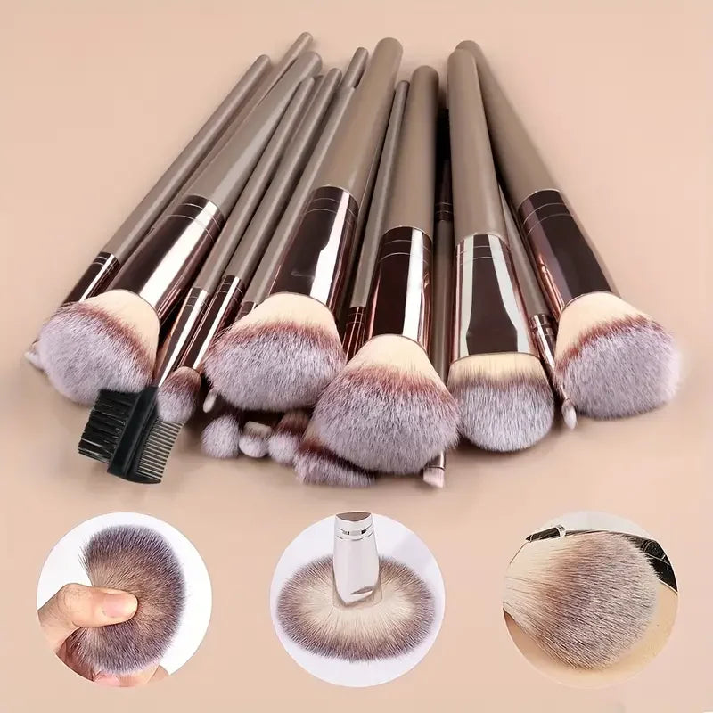 20PCS Makeup Brushes Set - Women Beauty Tool