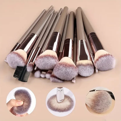20PCS Makeup Brushes Set - Women Beauty Tool