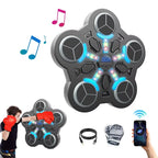 Smart Music Boxing Machine Bluetooth Wall-Mounted LED Punch Trainer Home Gym
