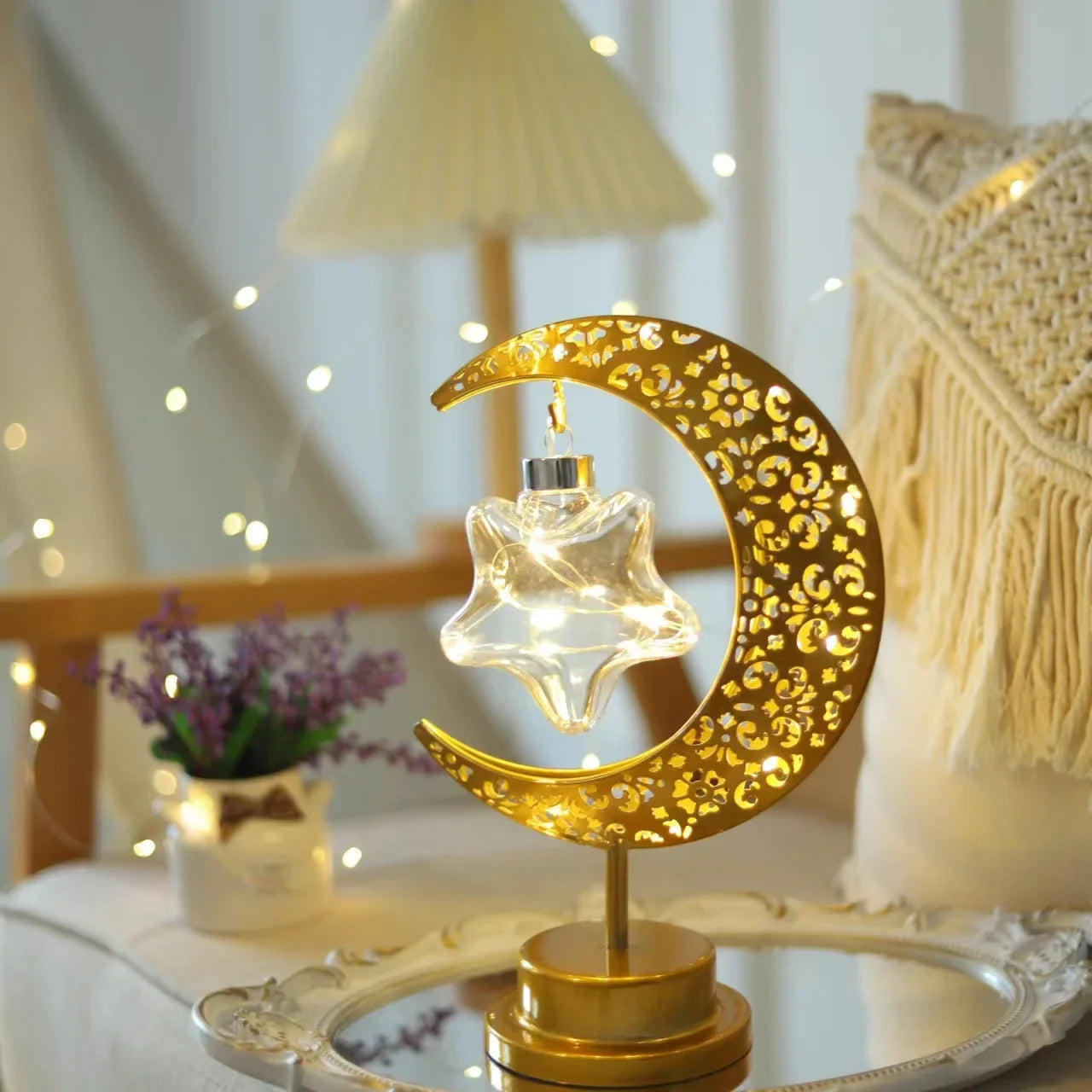 Ramadan Moon Led Light  Decoration