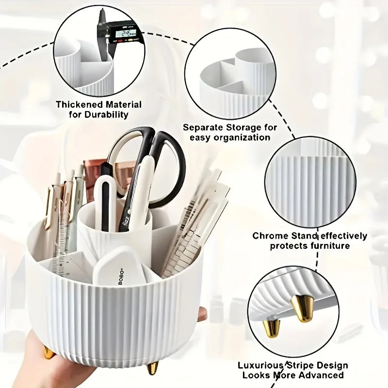 360° Rotating Makeup Organiser Cosmetic Storage Holder