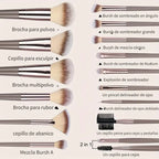 20PCS Makeup Brushes Set - Women Beauty Tool