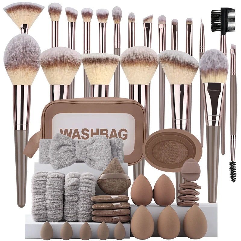 20PCS Makeup Brushes Set - Women Beauty Tool