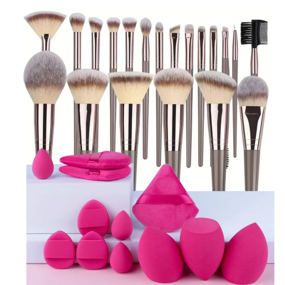 20PCS Makeup Brushes Set - Women Beauty Tool