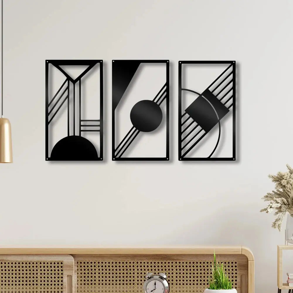 Shadow Frame Line  Wall Art Luxe Stella