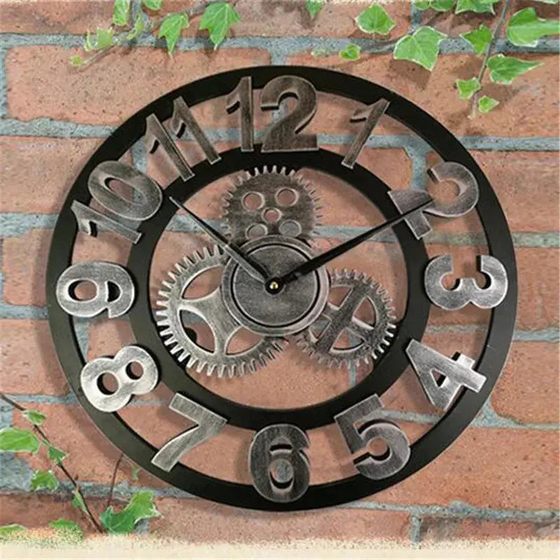 Vintage-Inspired Wooden Wall Clock: Unique Design to Complement Your Home Luxe Stella