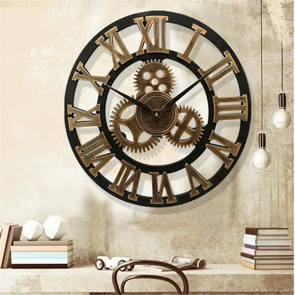 Vintage-Inspired Wooden Wall Clock: Unique Design to Complement Your Home Luxe Stella
