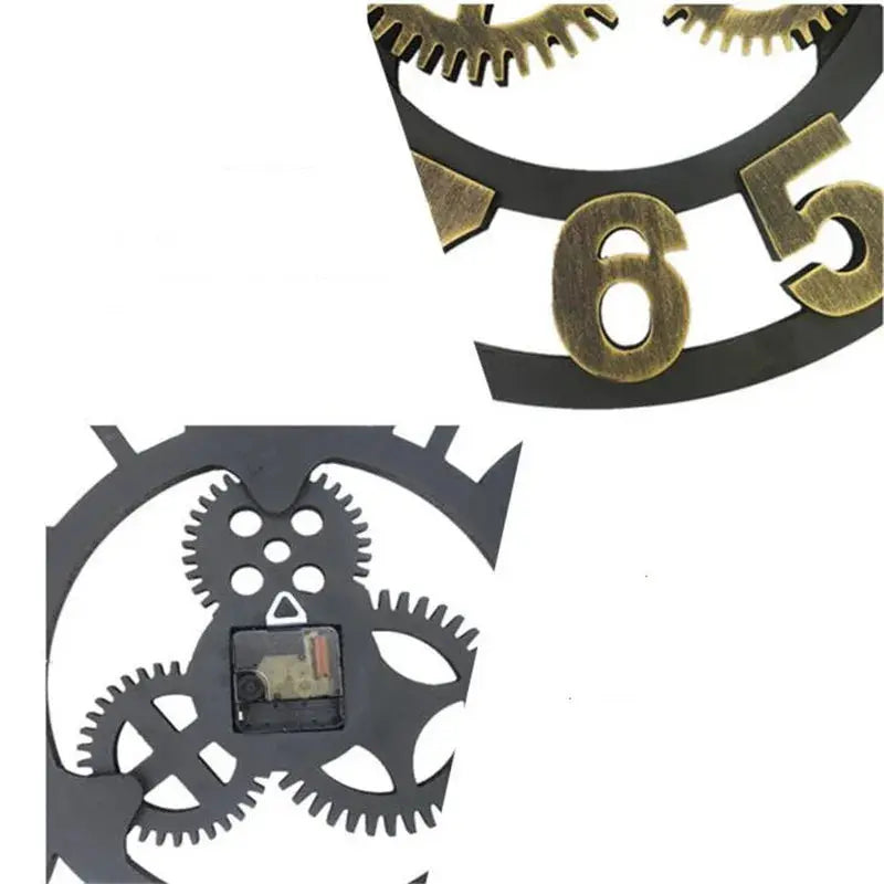 Vintage-Inspired Wooden Wall Clock: Unique Design to Complement Your Home Luxe Stella