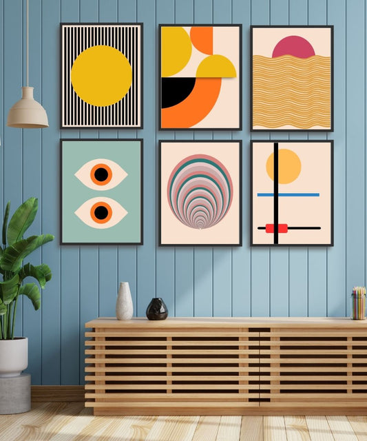 Neutral Abstract  Wall Art Printable set