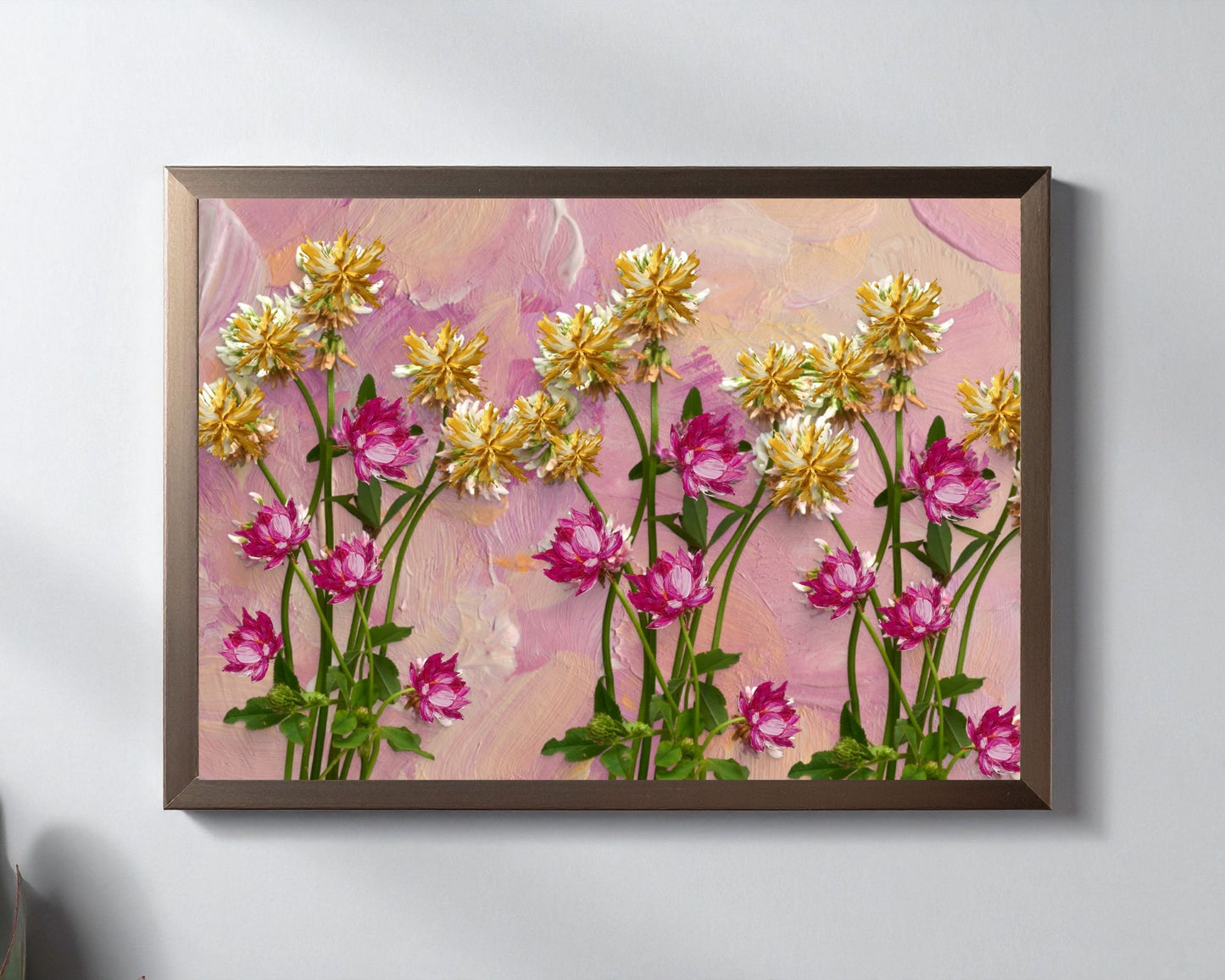 Abstract Floral Impressions Printable Art
